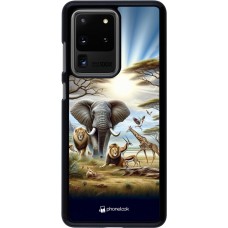 Samsung Galaxy S20 Ultra Case Hülle - Afrikanisches Wildleben