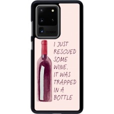 Samsung Galaxy S20 Ultra Case Hülle - I just rescued some wine