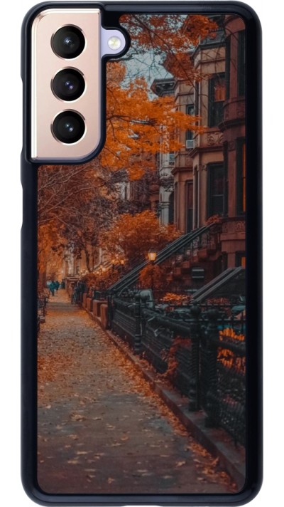 Samsung Galaxy S21 5G Case Hülle - Autumn 2024 city