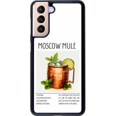 Samsung Galaxy S21 5G Case Hülle - Cocktail Rezept Moscow Mule