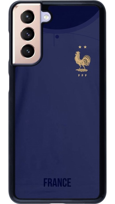 Samsung Galaxy S21 5G Case Hülle - Frankreich 2022 personalisierbares Fussballtrikot