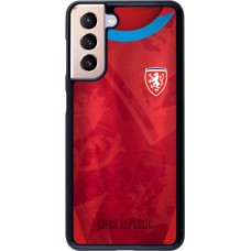 Samsung Galaxy S21 5G Case Hülle - Tschechische Republik personalisierbares Fussballtrikot