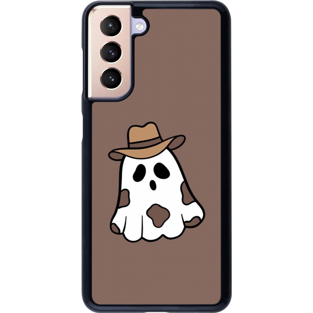 Samsung Galaxy S21 5G Case Hülle - Halloween 2024 cowboy ghost