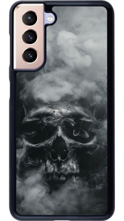 Samsung Galaxy S21 5G Case Hülle - Halloween 2024 smoky skull