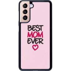 Samsung Galaxy S21 5G Case Hülle - Mom 2023 best Mom ever pink