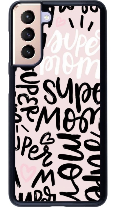 Samsung Galaxy S21 5G Case Hülle - Mom 2024 Super mom