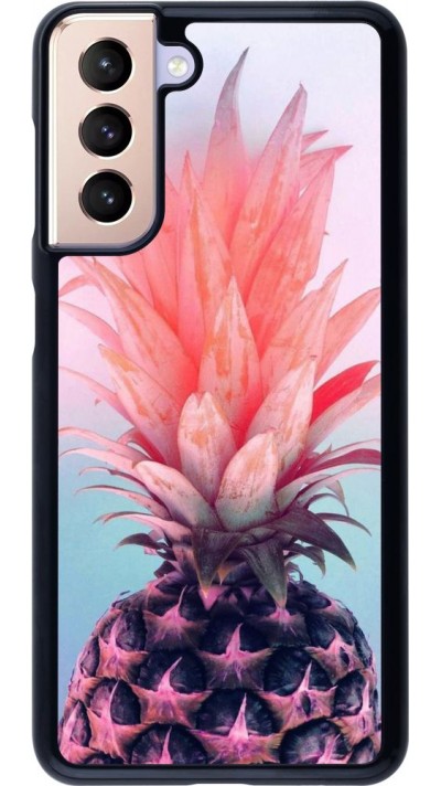 Hülle Samsung Galaxy S21 5G - Purple Pink Pineapple