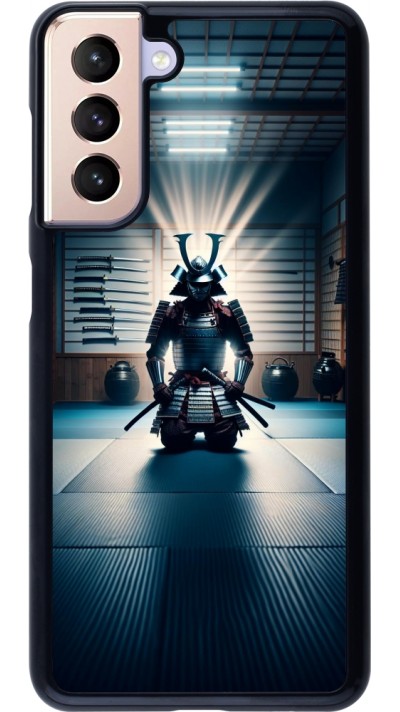 Samsung Galaxy S21 5G Case Hülle - Samurai im Gebet