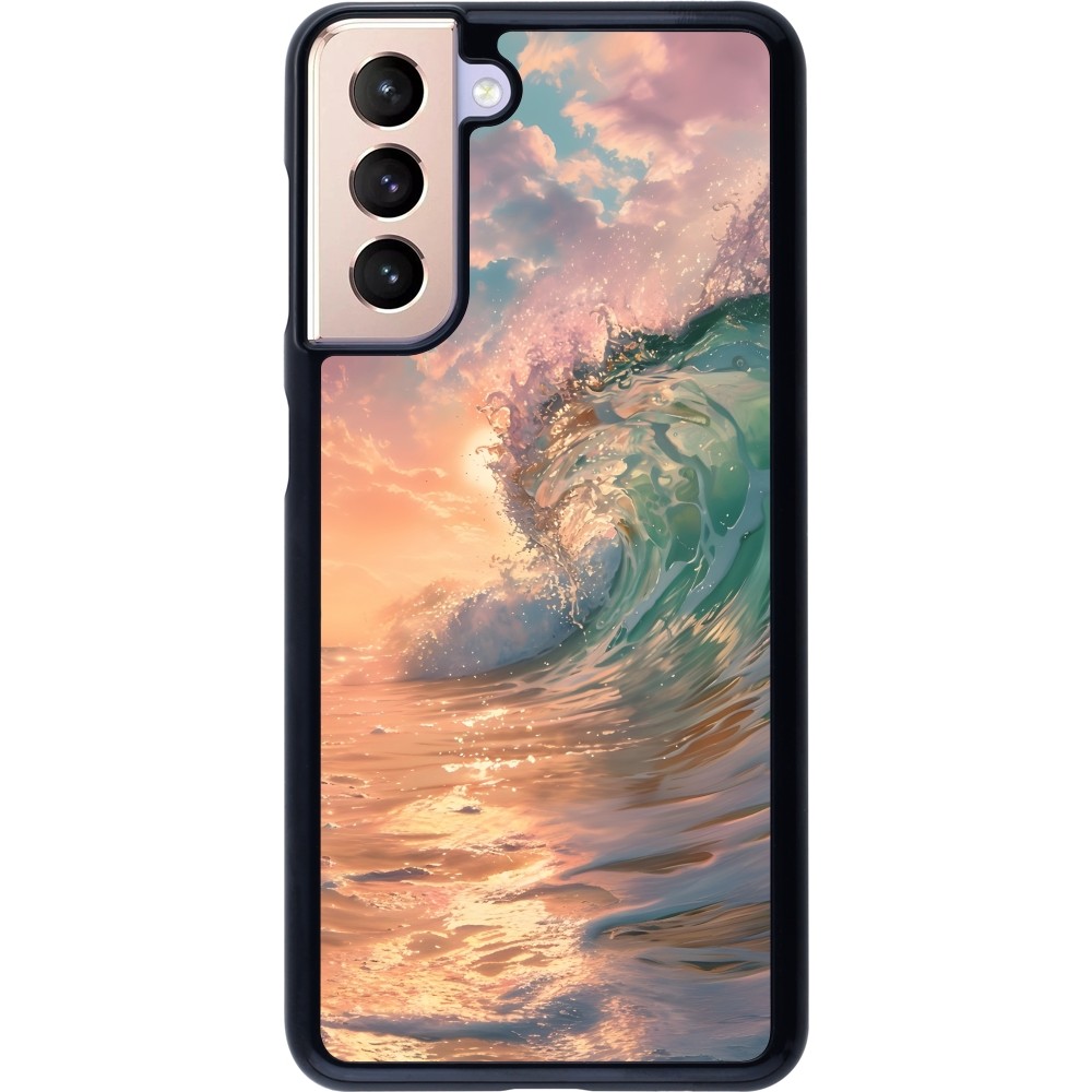 Samsung Galaxy S21 5G Case Hülle - Wave Sunset