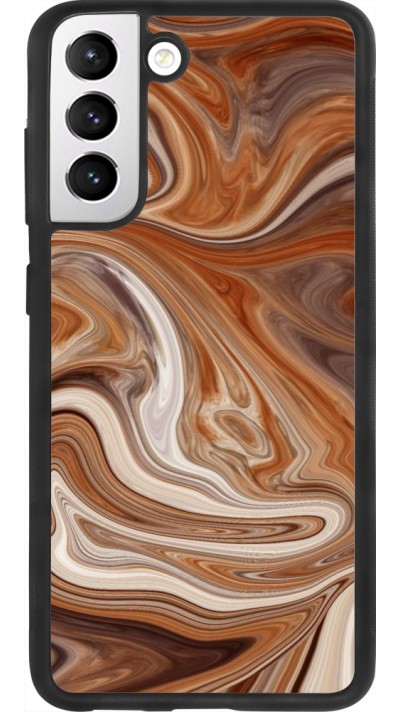 Samsung Galaxy S21 FE 5G Case Hülle - Silikon schwarz Autumn 2024 marbe