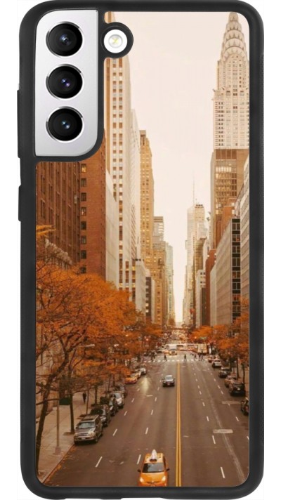 Samsung Galaxy S21 FE 5G Case Hülle - Silikon schwarz Autumn 2024 New York city