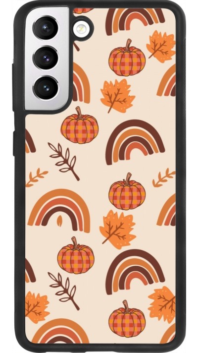 Samsung Galaxy S21 FE 5G Case Hülle - Silikon schwarz Autumn 2024 rainbow