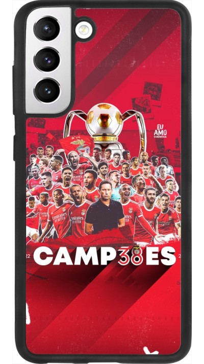 Samsung Galaxy S21 FE 5G Case Hülle - Silikon schwarz Benfica Campeoes 2023