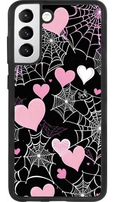 Samsung Galaxy S21 FE 5G Case Hülle - Silikon schwarz Halloween 2024 girly