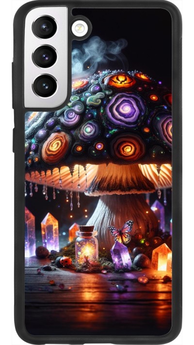 Samsung Galaxy S21 FE 5G Case Hülle - Silikon schwarz Halloween Zaubertrank Magie