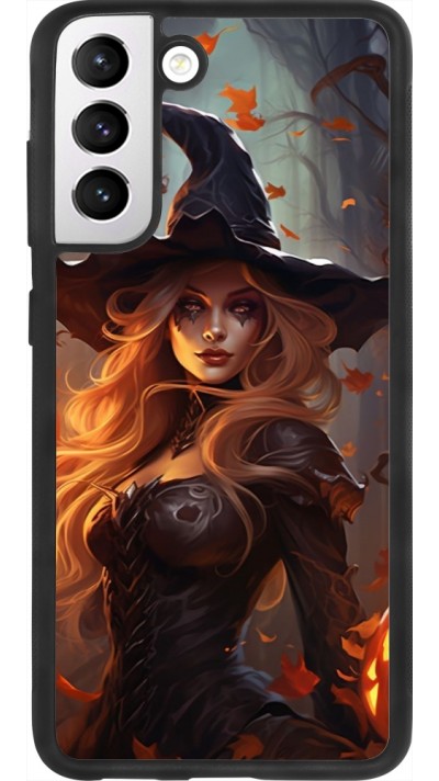 Samsung Galaxy S21 FE 5G Case Hülle - Silikon schwarz Halloween 2024 sexy witch