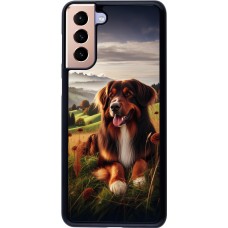 Samsung Galaxy S21+ 5G Case Hülle - Hund Land Schweiz