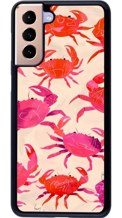Coque Samsung Galaxy S21+ 5G - Crabs Paint