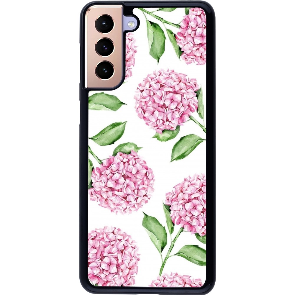 Samsung Galaxy S21+ 5G Case Hülle - Easter 2024 pink flowers