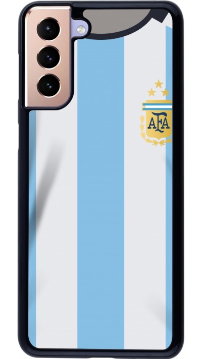 Samsung Galaxy S21+ 5G Case Hülle - Argentinien 2022 personalisierbares Fussballtrikot