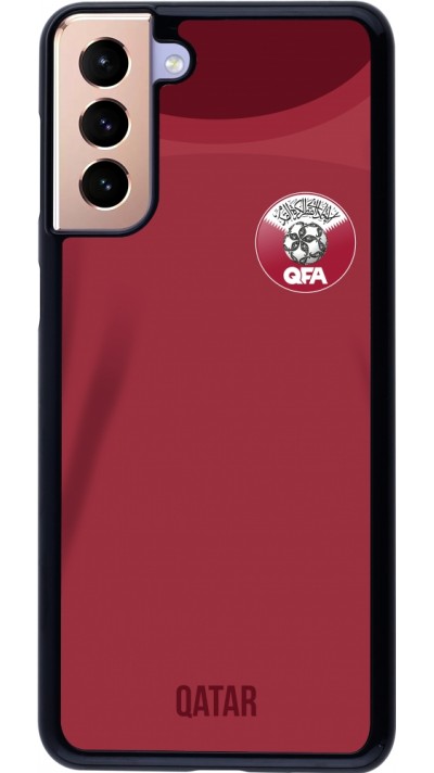 Samsung Galaxy S21+ 5G Case Hülle - Katar 2022 personalisierbares Fussballtrikot