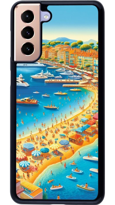 Samsung Galaxy S21+ 5G Case Hülle - French Riviera People