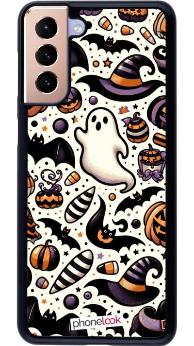 Samsung Galaxy S21+ 5G Case Hülle - Halloween 2024 Niedliches Muster