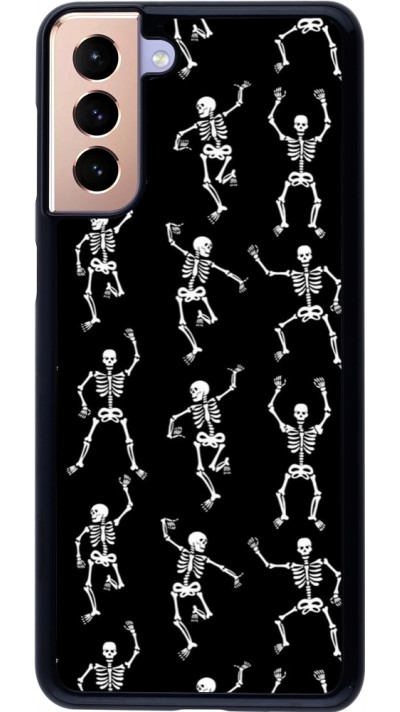 Samsung Galaxy S21+ 5G Case Hülle - Halloween 2024 dancing skeleton