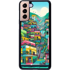 Samsung Galaxy S21+ 5G Case Hülle - Medellin Comuna 13 Kunst