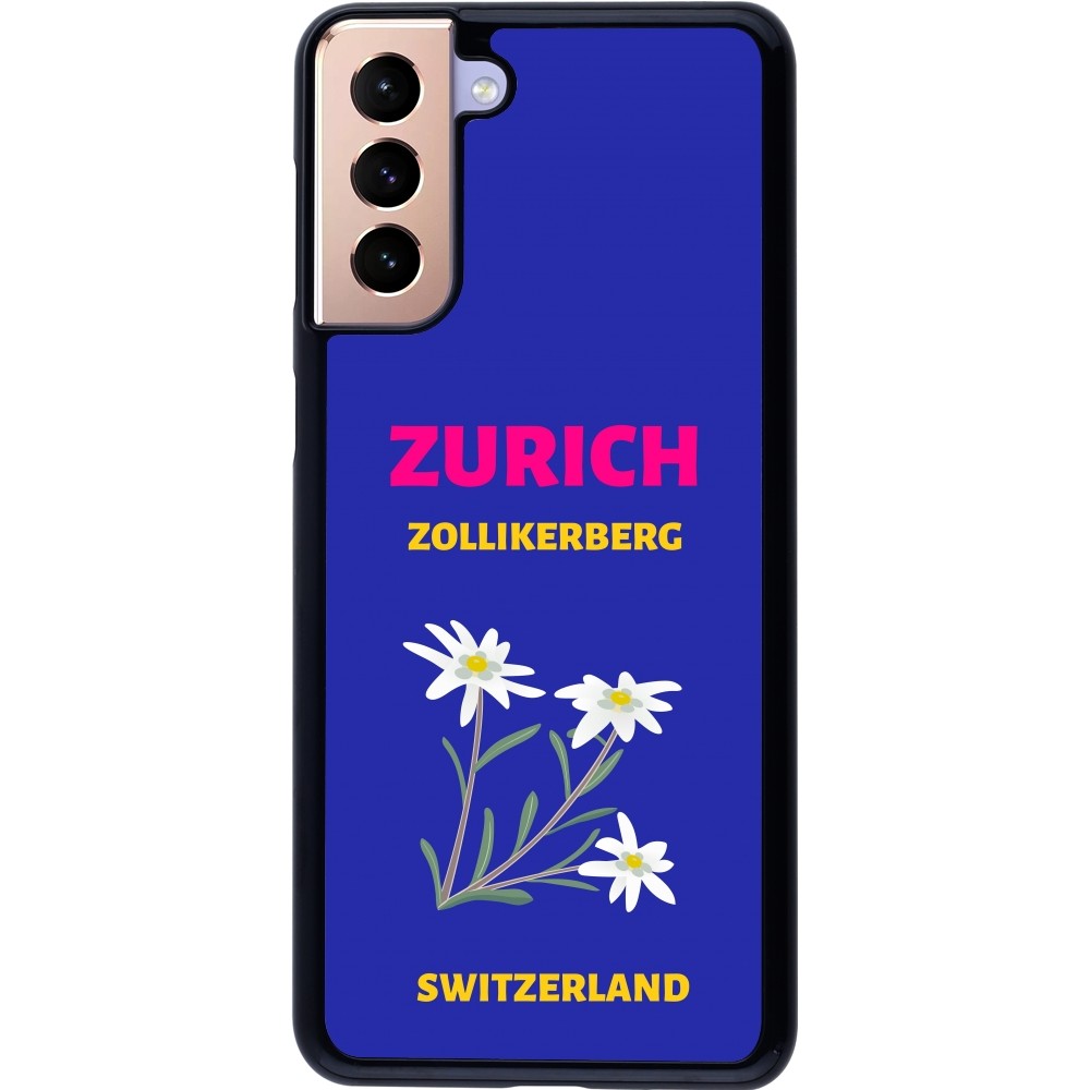 Samsung Galaxy S21+ 5G Case Hülle - Pop Summer Destination Zurich