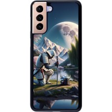 Samsung Galaxy S21+ 5G Case Hülle - Samurai Katana Mond