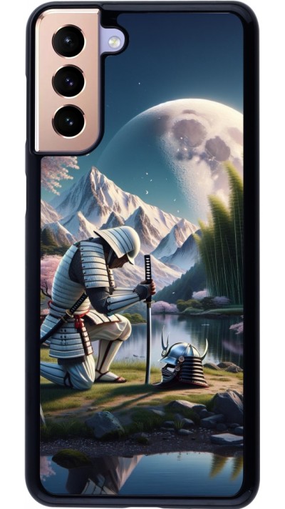 Samsung Galaxy S21+ 5G Case Hülle - Samurai Katana Mond