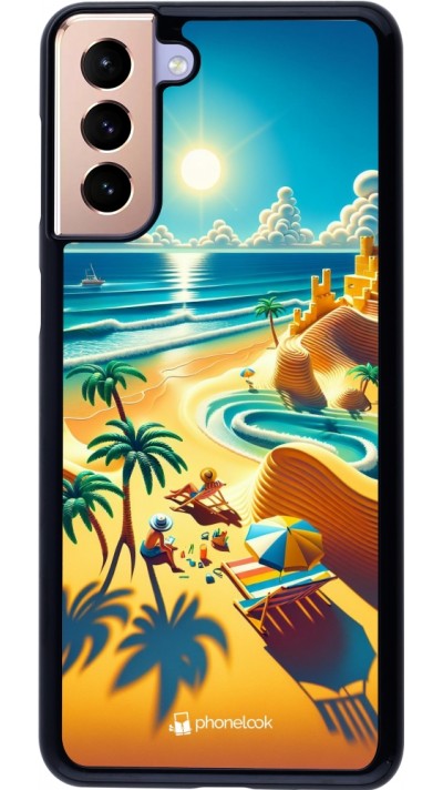 Samsung Galaxy S21+ 5G Case Hülle - Sonnenuntergang Brise