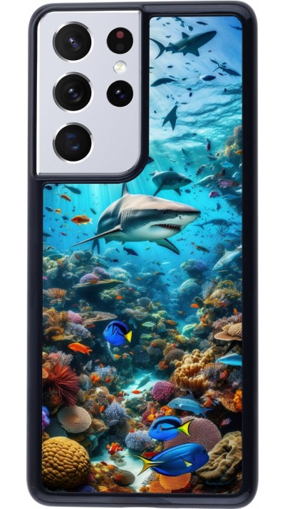 Samsung Galaxy S21 Ultra 5G Case Hülle - Bora Bora Meer und Wunder