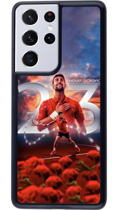 Samsung Galaxy S21 Ultra 5G Case Hülle - Djokovic 23 Grand Slam