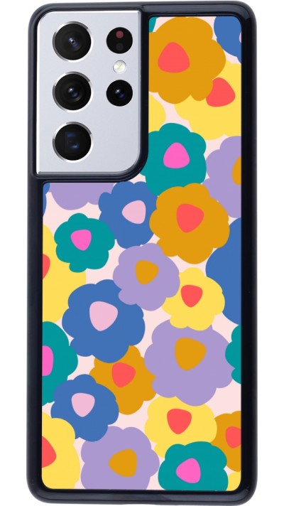 Samsung Galaxy S21 Ultra 5G Case Hülle - Easter 2024 flower power