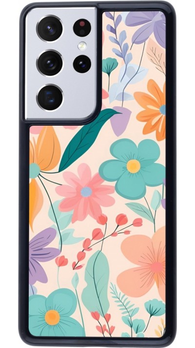 Samsung Galaxy S21 Ultra 5G Case Hülle - Easter 2024 spring flowers