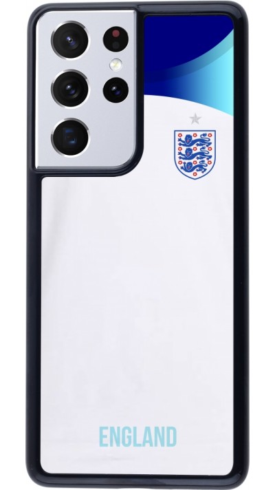 Samsung Galaxy S21 Ultra 5G Case Hülle - England 2022 personalisierbares Fußballtrikot