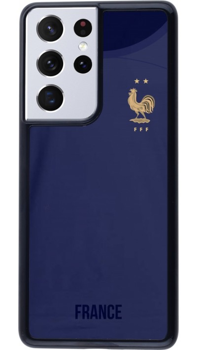 Samsung Galaxy S21 Ultra 5G Case Hülle - Frankreich 2022 personalisierbares Fussballtrikot