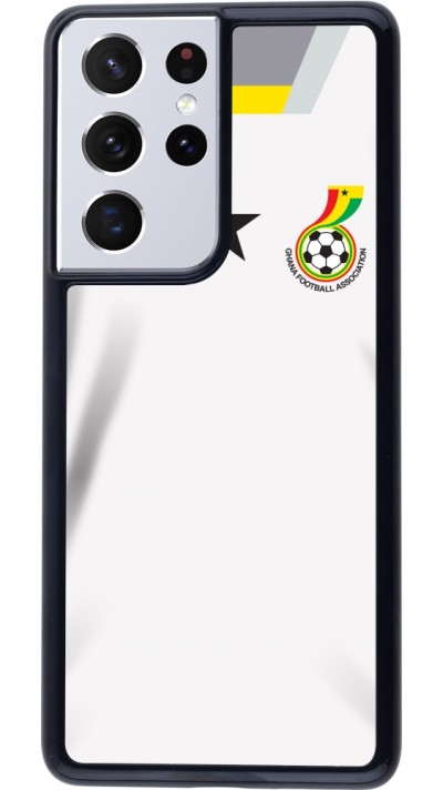 Samsung Galaxy S21 Ultra 5G Case Hülle - Ghana 2022 personalisierbares Fussballtrikot