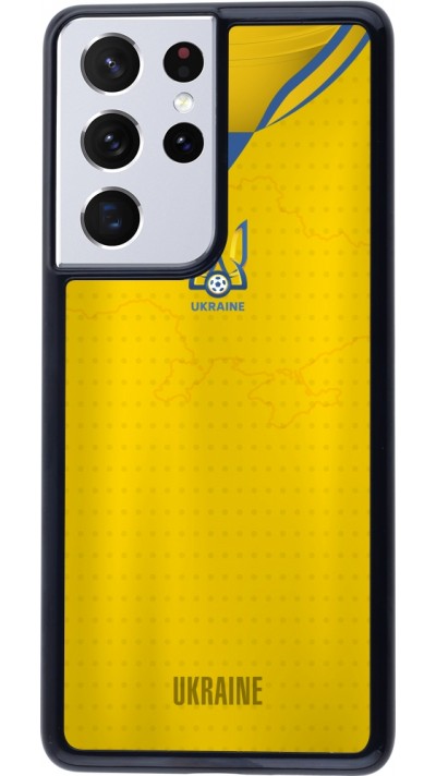 Coque Samsung Galaxy S21 Ultra 5G - Maillot de football Ukraine