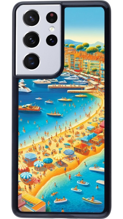 Samsung Galaxy S21 Ultra 5G Case Hülle - French Riviera People