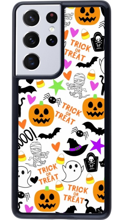 Samsung Galaxy S21 Ultra 5G Case Hülle - Halloween 2024 trick or treat