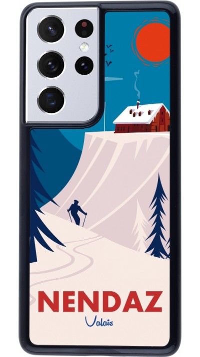 Coque Samsung Galaxy S21 Ultra 5G - Nendaz Cabane Ski