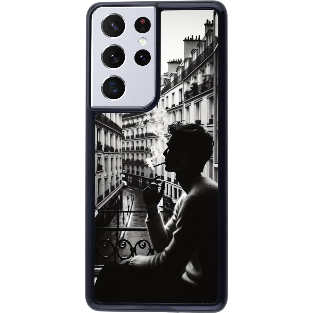 Samsung Galaxy S21 Ultra 5G Case Hülle - Parisian Smoker