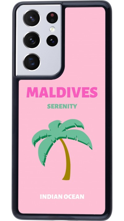 Samsung Galaxy S21 Ultra 5G Case Hülle - Pop Summer Destination Maldives