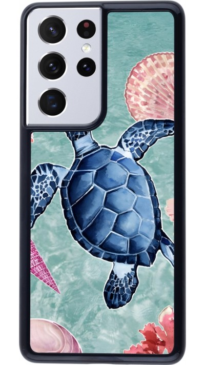 Samsung Galaxy S21 Ultra 5G Case Hülle - Preppy Turtle