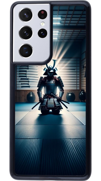 Samsung Galaxy S21 Ultra 5G Case Hülle - Samurai im Gebet