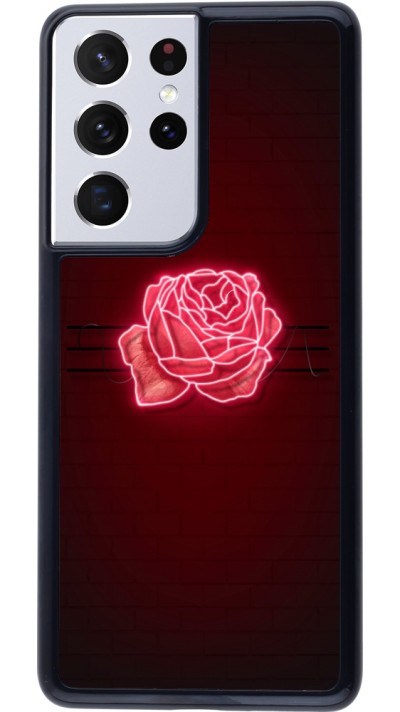 Samsung Galaxy S21 Ultra 5G Case Hülle - Spring 23 neon rose