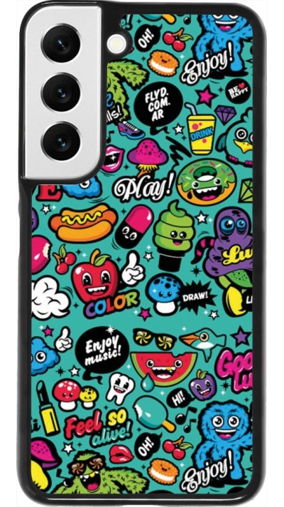 Samsung Galaxy S22 Case Hülle - Cartoons old school